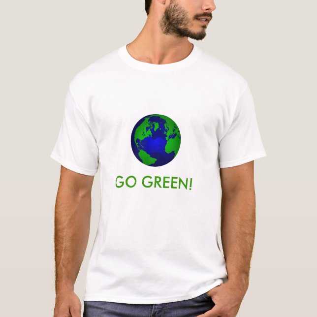 Go Green T-Shirt (Front)