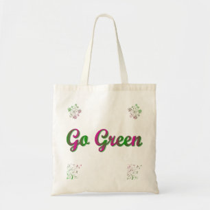 Go Green Tote Bag