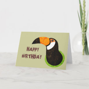 Go Green Toucan Toco Card