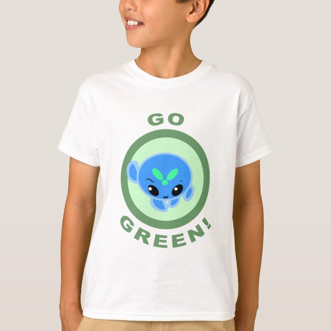 Go Green Ziro T-Shirt! T-Shirt (Front)