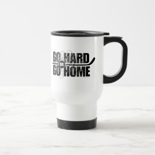 Go Hard or Go Home (Hockey) Travel Mug
