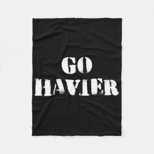 Go Heavier Fitness Bodybuilding Weights Dumbbells Fleece Blanket
