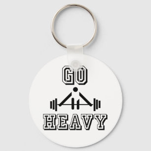 Go heavy keychain