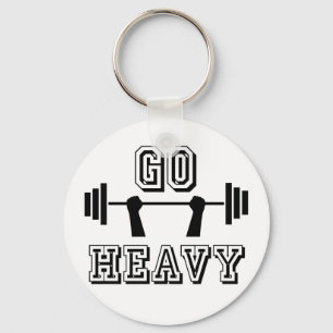 Go heavy keychain