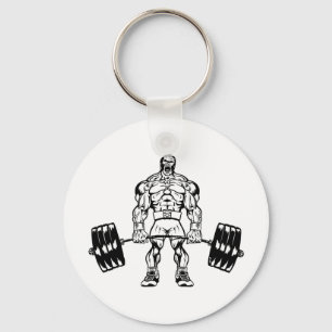 GO HEAVY OR GO HOME LOGO WEAR KEYCHAIN