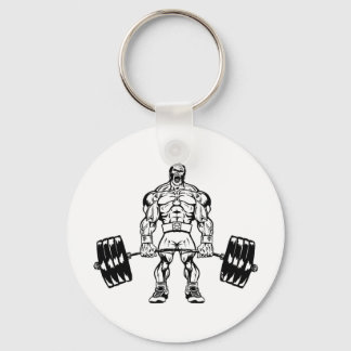 GO HEAVY OR GO HOME LOGO WEAR KEYCHAIN