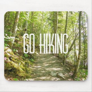Go Hiking Mouse Pad