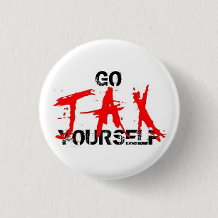 GO JAX YOURSELF 1 INCH ROUND BUTTON
