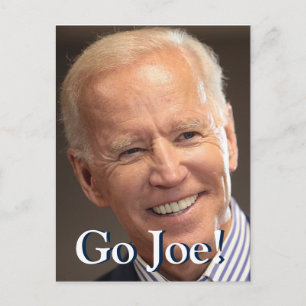 Go Joe! Postcard