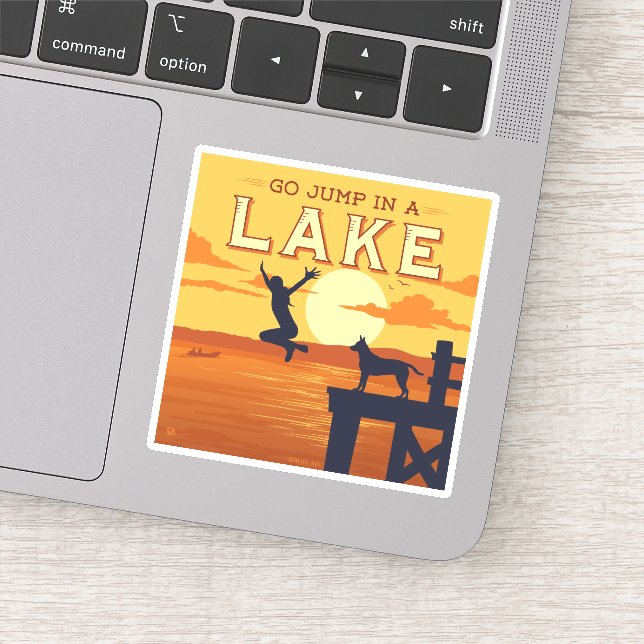 Go Jump In A Lake (Detail)