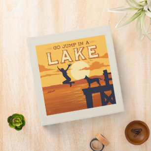 Go Jump In A Lake Binder