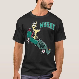 Go Kart Cheese Fosters Home for Imaginary Friends T-Shirt