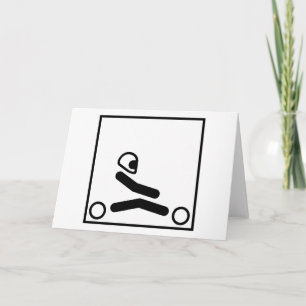 Go Kart Figure Card