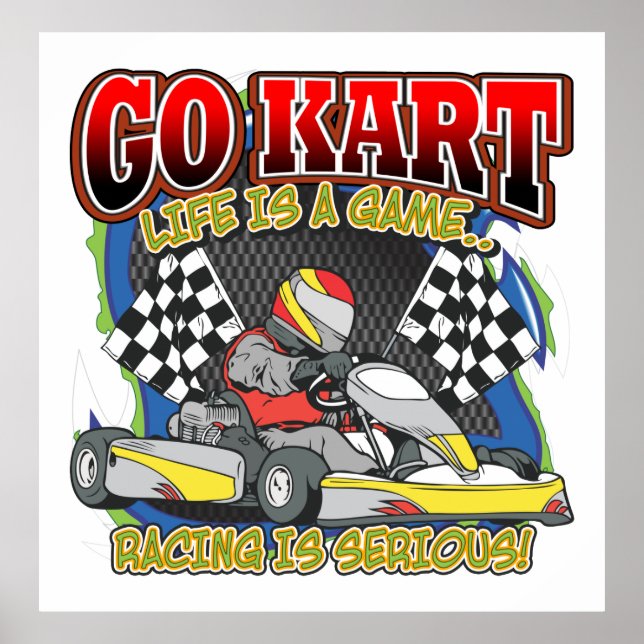Go Kart Life Poster (Front)