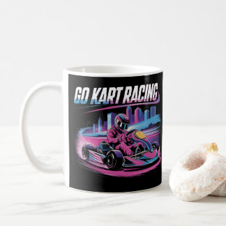 Go Kart Racing Coffee Mug