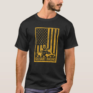 Go Kart Racing Karting Go-Cart Racer T-Shirt