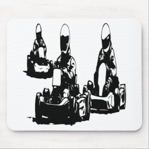Go Kart Racing Mouse Pad