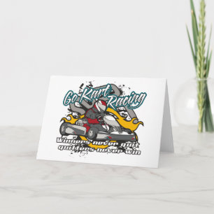 Go Kart Winners Card