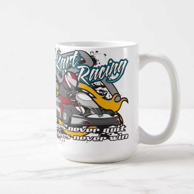 Go Kart Winners Coffee Mug (Right)