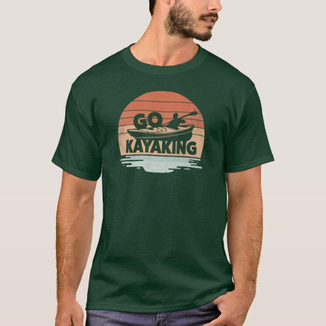 Go Kayaking T-Shirt (Front)