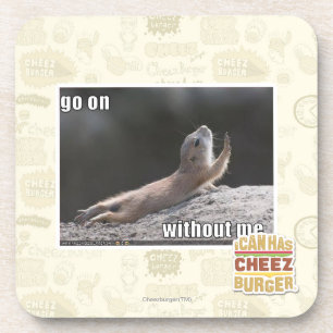 Go on withouth me coaster
