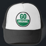 Go Organic Hat<br><div class="desc">Go Organinc White hat. Show your support for local organic farmers and your healthy lifestyle.</div>