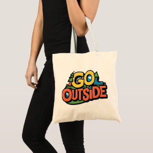 Go Outside Adventure Tote Bag