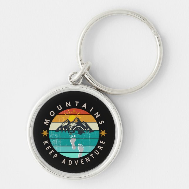 Go Outside Outdoor Keep adventure Keychain (Front)