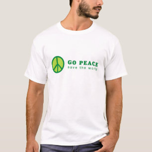 Go Peace (Green) T-Shirt
