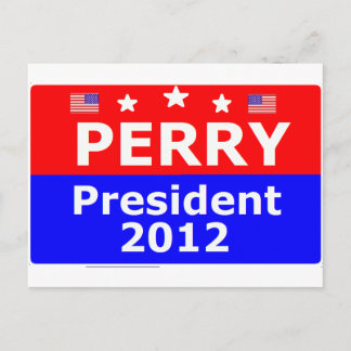 Go Perry 2012 Postcard