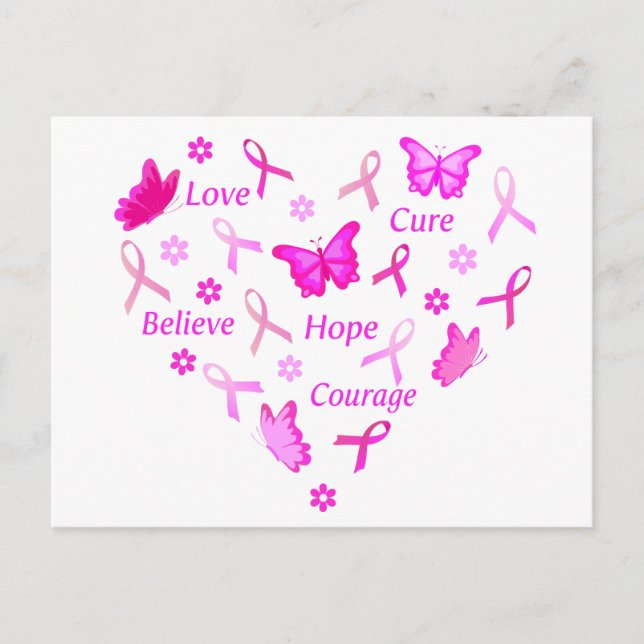 Go Pink Postcard (Front)