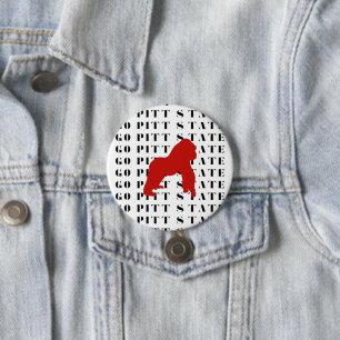Go Pitt State Gorilla button