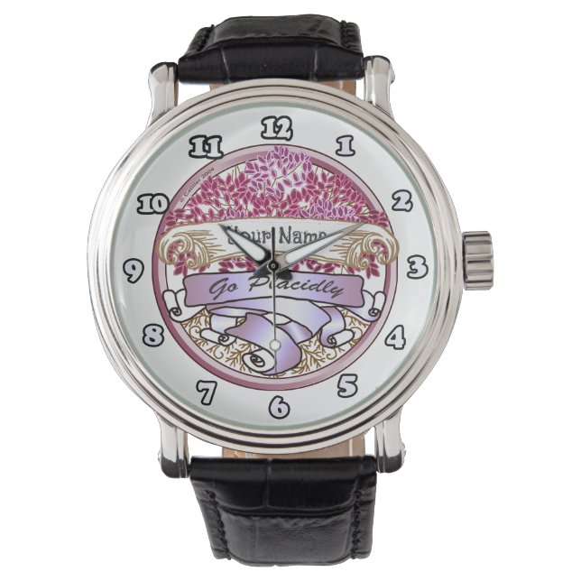 Go Placidly Watch (Front)