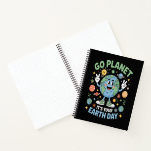 Go Planet Its Your Earth Day Notebook