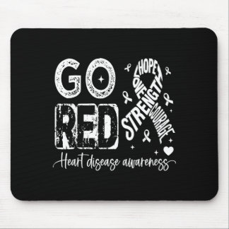 Go Red – American Heart Disease Awareness In Febru Mouse Pad