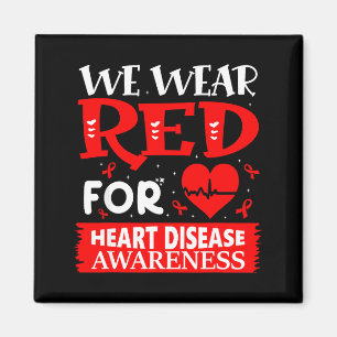 Go Red American Heart Disease Awareness In Februar Magnet