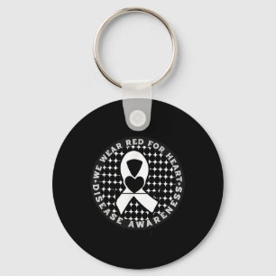 Go Red - American Heart Health Month Awareness In Keychain