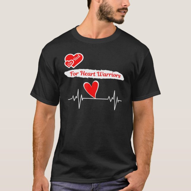 Go Red February American Heart Health Awareness Mo T-Shirt (Front)