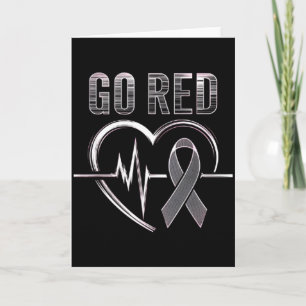 Go Red For Heart Disease Awareness Month 2025  Card