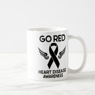 Go Red For Heart Disease Awareness We Wear Red In  Coffee Mug