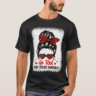 Go Red For Women American Heart Disease Awareness T-Shirt