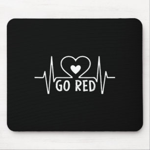 Go Red For Women American Heart Disease Month Awar Mouse Pad
