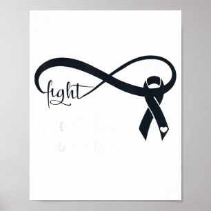 Go Red For Womens Heart Disease Awareness Ribbon M Poster