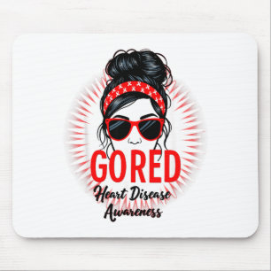 Go Red Heart Disease Awareness Month Mouse Pad