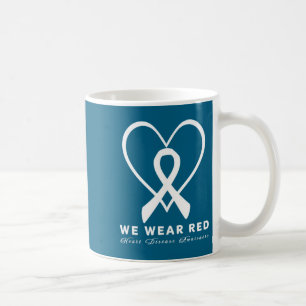 Go Red In February Heart Disease Awareness Health  Coffee Mug
