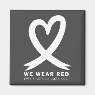 Go Red In February Heart Disease Awareness Health  Magnet