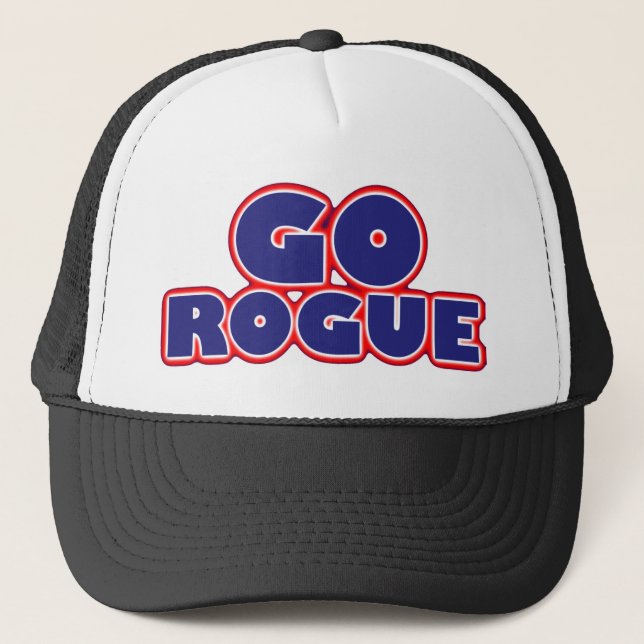 Go Rogue Trucker Hat (Front)