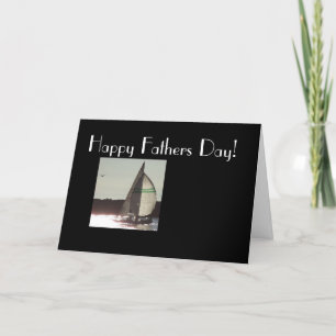 Go Sailing Fathers Day Card