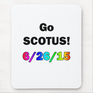 Go SCOTUS Mouse Pad