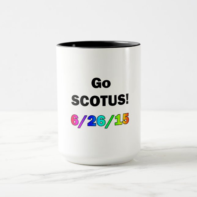 Go SCOTUS Mug (Center)